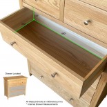 Como 2 Over 2 Chest of Drawers